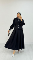 Tx3422-Lustre Etek Takım-Siyah