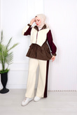 Wb5589-Pamuklu Spor takım-Bej