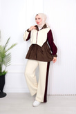 Wb5589-Pamuklu Spor takım-Bej