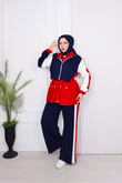 Wb5589-Pamuklu Spor takım-Lacivert