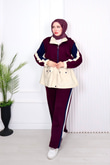 Wb5589-Pamuklu Spor takım-Mürdüm