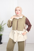 Wb5589-Pamuklu Spor Takım-Yeşil