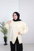 Wb6382-Kruvaze Tasarım Sweat-Vizon