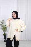 Wb6382-Kruvaze Tasarım Sweat-Vizon
