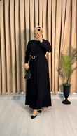 Wx3188-Reyhan Elbise-Siyah