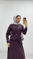 Zx5758-Denila Etekli Takım-Mürdüm
