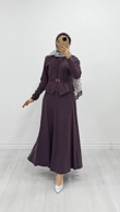 Zx5758-Denila Etekli Takım-Mürdüm