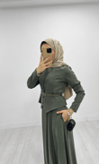 Zx5758-Denila Etekli Takım-Yeşil