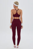 Aozora Sport Aktif Spor Tayt ve Bra Takım Bordo