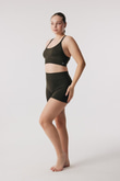 Oishii Rei PushUp Şekillendirici Mini Şort Deep Olive