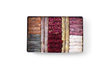 Gift İtems in Metal BoxMixed Finger Turkish Delight in Metal Box 700 Gr
