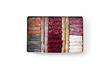 Gift İtems in Metal BoxMixed Finger Turkish Delight in Metal Box 700 Gr
