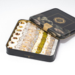 GIFT DELIGHTBlack Metal Box Assorted Turkish Delight 900 gr