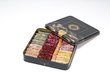 GIFT DELIGHTBlack Metal Box Assorted Finger Turkish Delight 700 g