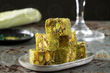 CLASSIC DELIGHTSPowder Pistachio Coated Turkish Delight With Pistachio