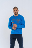 SWEATSHIRT BASIC - 902 - B01 - S.MAVİ