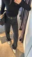 Antrasit Straight Jean