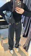 Antrasit Straight Jean