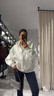 Beyaz Violet Sweat