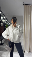 Beyaz Violet Sweat