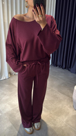 Bordo Ancha Modal Takım