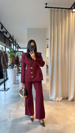 Bordo Pagan Ceket