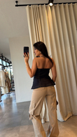 Denim Ajisai Büstiyer 