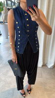 Denim Bluebell Yelek