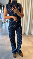 Denim Puantiyeli Takım