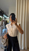 Ekru Rieng Bodysuit