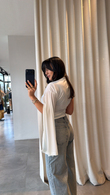 Ekru Valon Bluz