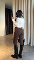 Kahve Lily Pantolon