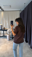 Kahve Modal Basic T-shirt