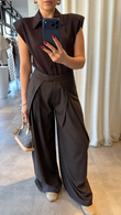 Kahve Rios Pantolon