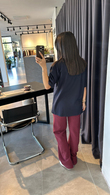 Lacivert Orijinal Marka Oversize T-shirt
