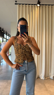 Leopar Diya Bluz