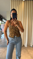 Leopar Diya Bluz