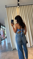 Mavi Çizgili Bluz