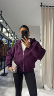 Mürdüm Violet Sweat