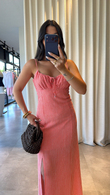 Pembe Carme Elbise