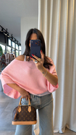 Pembe Feijoa Triko