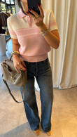 Pembe Grandifloras Triko Bluz