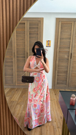 Pembe Niamey Elbise 