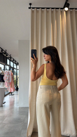 Sarı Lees Bodysuit