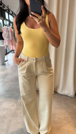 Sarı Lees Bodysuit