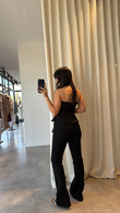 Siyah Arum Denim Takım