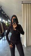Siyah Cupid Hırka 