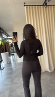 Siyah Cupid Hırka 