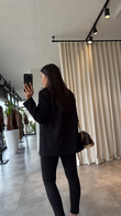 Siyah Dilvin Blazer Ceket