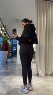 Siyah Edwina Tayt